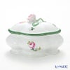 ヘレンド (HEREND) ウィーンのバラ 06058-0-09 ボンボン入れ オーバルボックス（ローズ） 14cm
