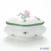 ヘレンド (HEREND) ウィーンのバラ 06058-0-09 ボンボン入れ オーバルボックス（ローズ） 14cm