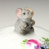 ヘレンド ウィーンのバラ 06179-0-70 スクエアボックス（ゾウ） 7.3cm