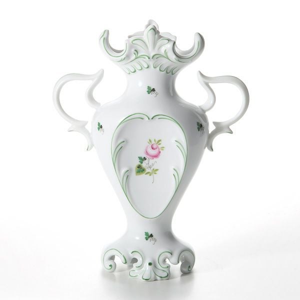 ヘレンド ウィーンのバラ 06532-0-00 VRH ベース（両手付）26cm