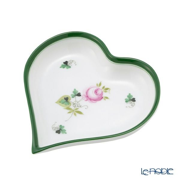 ヘレンド ウィーンのバラ 07703-0-00 ハートトレイ