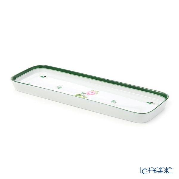 ヘレンド ウィーンのバラ 07818-0-00 レクタンクギュラートレイ 24×8.5cm