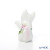 ヘレンド ウィーンのバラ 15512-0-00 ネコ 4cm