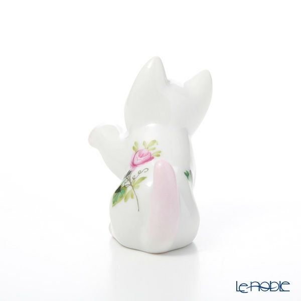 ヘレンド ウィーンのバラ 15512-0-00 ネコ 4cm