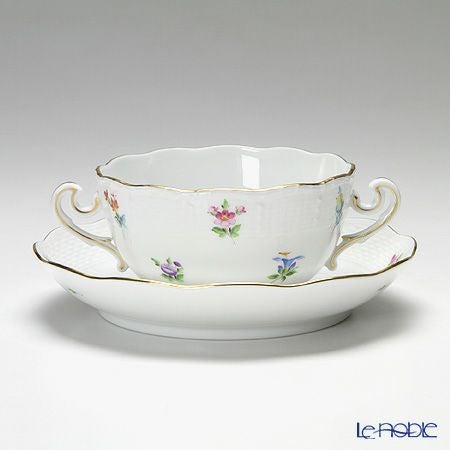 ヘレンド ミルフルール MF 00718-0-00 スープカップ＆ソーサー 180ml