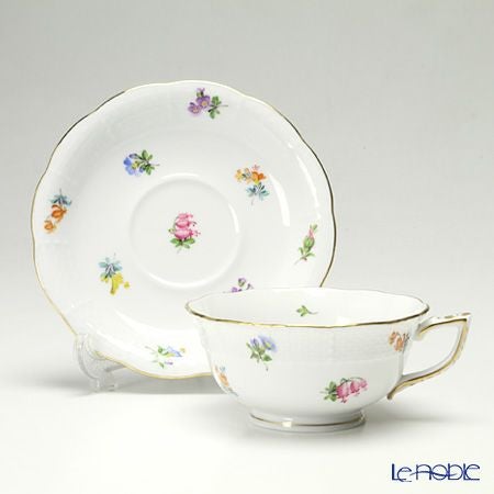 ヘレンド ミルフルール MF 00734-0-00／734 ティーカップ＆ソーサー（ロウ）