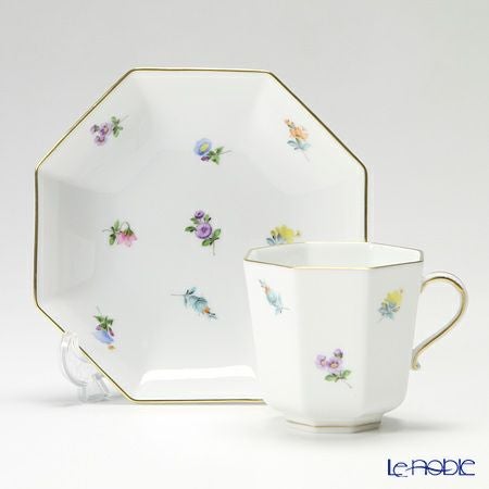 ヘレンド ミルフルール MF 04304-0-00 オクタゴナルカップ＆ソーサー