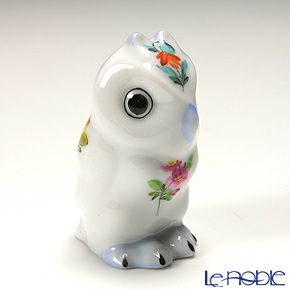 ヘレンド (HEREND) ミルフルール MF 05102-0-00 ミニフクロウ 4.7cm