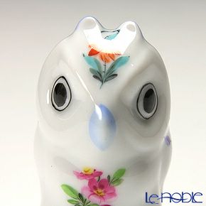 ヘレンド (HEREND) ミルフルール MF 05102-0-00 ミニフクロウ 4.7cm