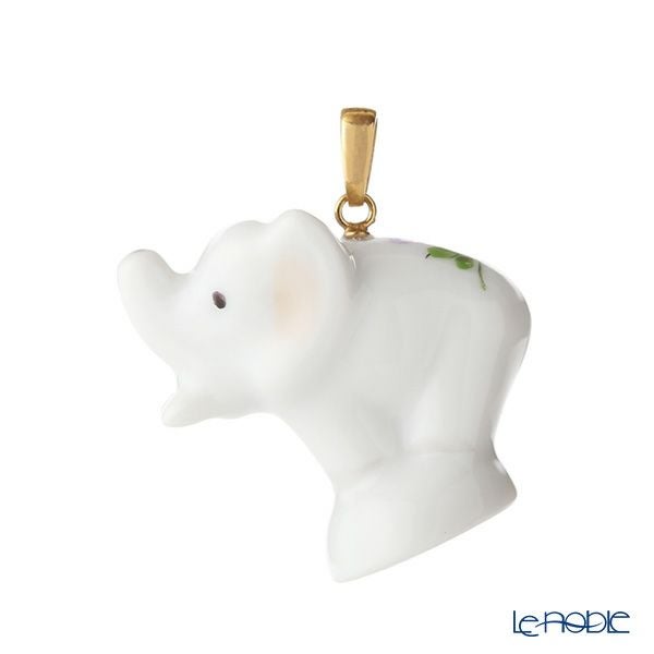 ヘレンド ペンダントトップ MF 05292-0-47 エレファント ミルフルール