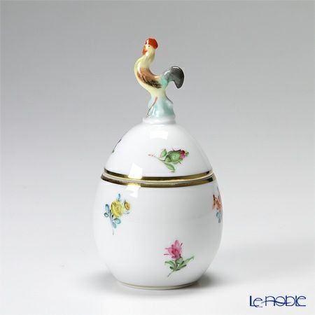 ヘレンド ミルフルール MF 06043-0-16 タマゴボックス 縦 ニワトリ 10cm