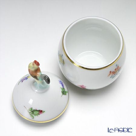 ヘレンド ミルフルール MF 06043-0-16 タマゴボックス 縦 ニワトリ 10cm