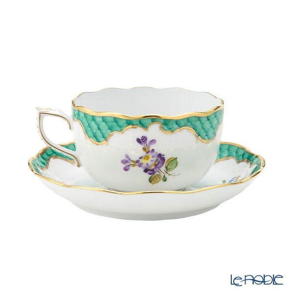 ヘレンド (HEREND) ハイランドフラワー TF 00724-0-00／724 ティーカップ＆ソーサー 200ml