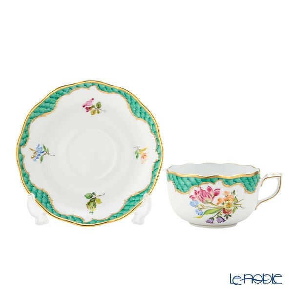 ヘレンド (HEREND) ハイランドフラワー TF 00724-0-00／724 ティーカップ＆ソーサー 200ml