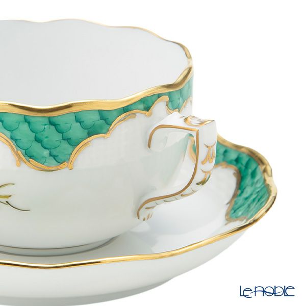 ヘレンド (HEREND) ハイランドフラワー TF 00724-0-00／724 ティーカップ＆ソーサー 200ml