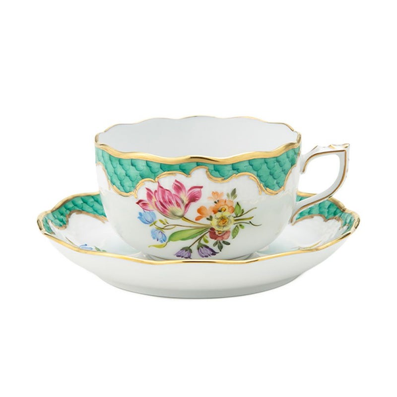 ヘレンド (HEREND) ハイランドフラワー TF 00724-0-00／724 ティーカップ＆ソーサー 200ml