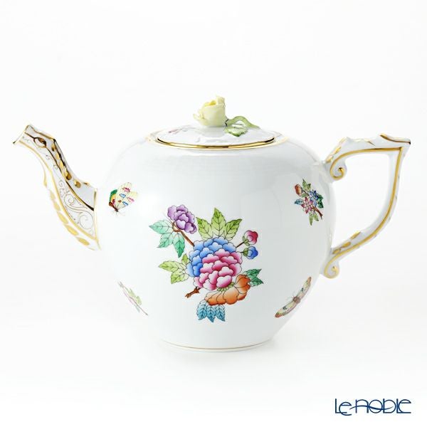 ヘレンド ヴィクトリア・プレーン VA 00606-0-09 ティーポット ローズ 800ml