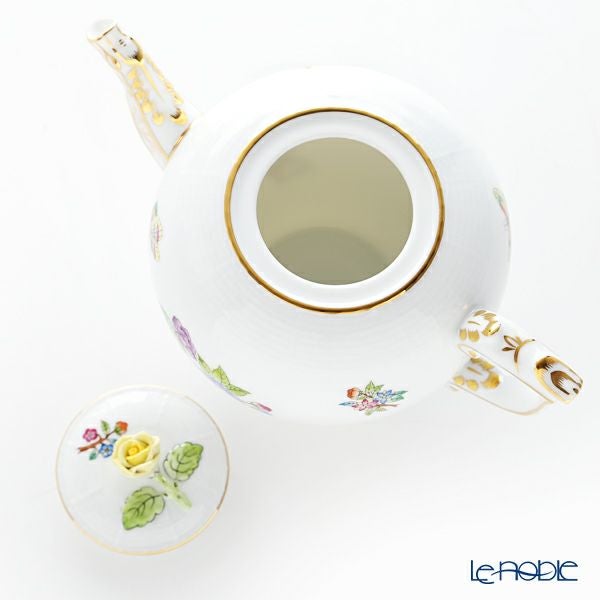 ヘレンド ヴィクトリア・プレーン VA 00606-0-09 ティーポット ローズ 800ml