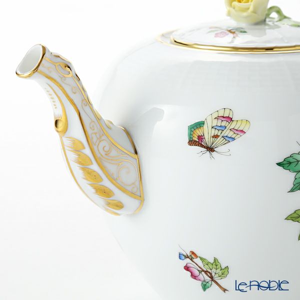 ヘレンド ヴィクトリア・プレーン VA 00606-0-09 ティーポット ローズ 800ml