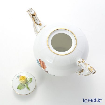 ヘレンド ヴィクトリア・プレーン VA 00608-0-09 ティーポット ローズ 400ml