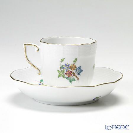 ヘレンド (HEREND) ヴィクトリア・プレーン VA 00707-0-00 モカカップ＆ソーサー 150ml