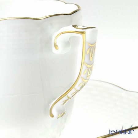 ヘレンド (HEREND) ヴィクトリア・プレーン VA 00707-0-00 モカカップ＆ソーサー 150ml