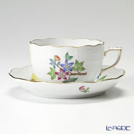 ヘレンド (HEREND) ヴィクトリア・プレーン VA 00724-0-00／724 ティーカップ＆ソーサー 200ml