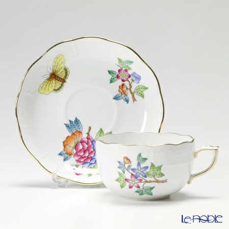 ヘレンド (HEREND) ヴィクトリア・プレーン VA 00724-0-00／724 ティーカップ＆ソーサー 200ml