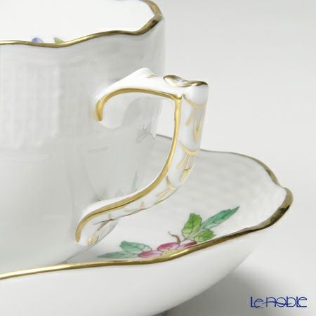 ヘレンド (HEREND) ヴィクトリア・プレーン VA 00724-0-00／724 ティーカップ＆ソーサー 200ml