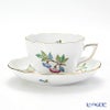 ヘレンド (HEREND) ヴィクトリア・プレーン VA 00730-0-00 ティーカップ＆ソーサー（兼用） 200ml