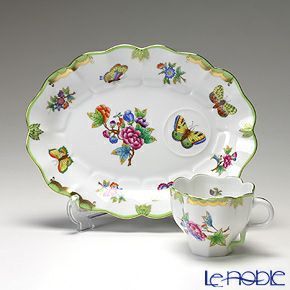 ヘレンド (HEREND) ヴィクトリア・ブーケ 04740-0-00 ブレックファーストセット