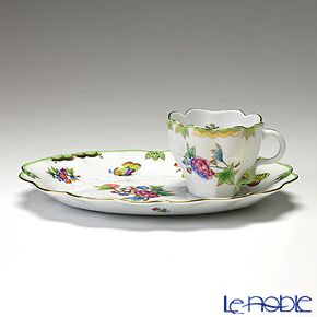 ヘレンド (HEREND) ヴィクトリア・ブーケ 04740-0-00 ブレックファーストセット