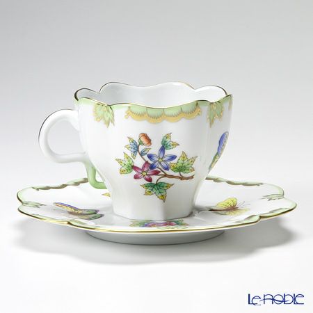 ヘレンド ヴィクトリア・ブーケ 04740-0-00 ティーカップ＆ソーサー 200ml