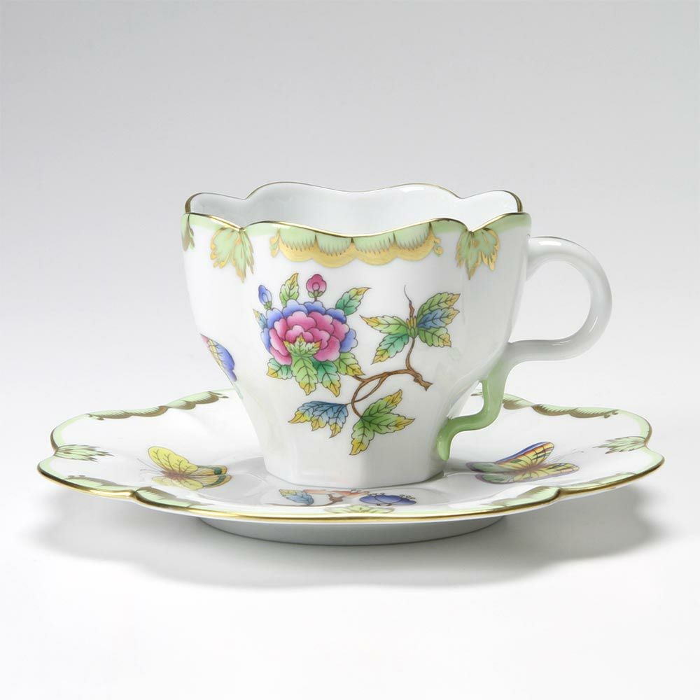 ヘレンド ヴィクトリア・ブーケ 04740-0-00 ティーカップ＆ソーサー 200ml