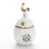 ヘレンド ヴィクトリア・プレーン VA 06043-0-16 タマゴボックス 縦 ニワトリ 10cm