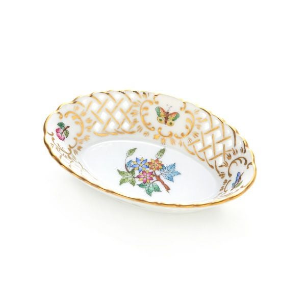 ヘレンド ヴィクトリア・プレーン VA バスケット オープンワーク 07354-0-00