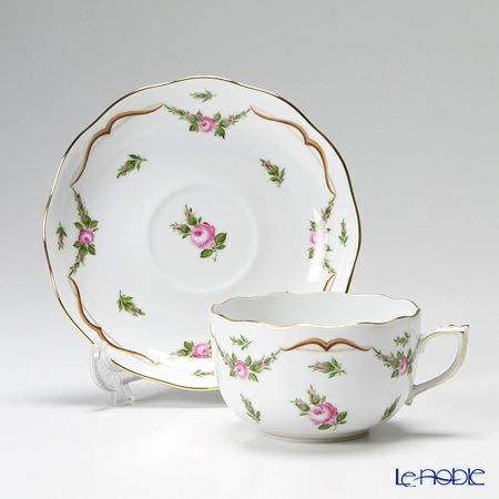 ヘレンド (HEREND) ディアナのバラ RSD 20724-0-00／724 ティーカップ＆ソーサー 200ml