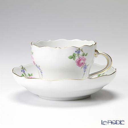 マイセン（Meissen） 野バラと忘れな草 029310／00582 コーヒーカップ＆ソーサー 200ml