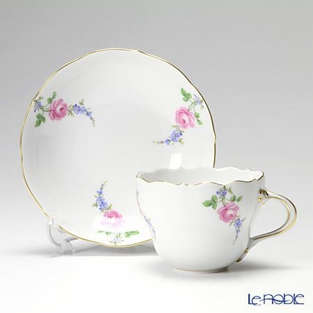マイセン（Meissen） 野バラと忘れな草 029310／00582 コーヒーカップ＆ソーサー 200ml