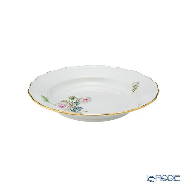 マイセン（Meissen） ホワイトローズ 029510／00472 プレート 20cm