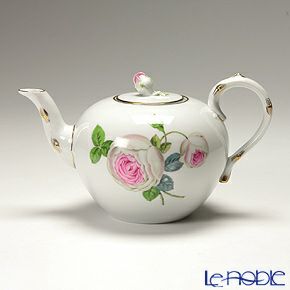 マイセン（Meissen） ホワイトローズ 029510／00726 ティーポット