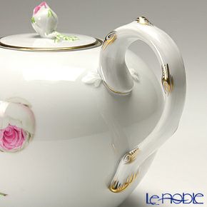 マイセン（Meissen） ホワイトローズ 029510／00726 ティーポット 1000ml