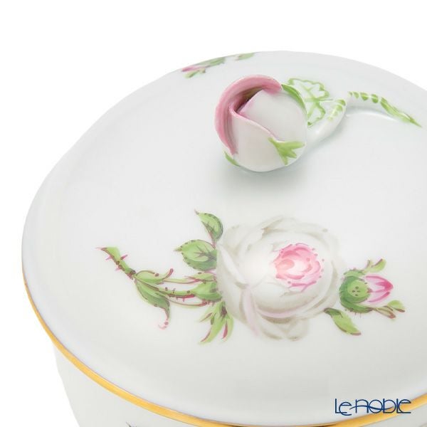 マイセン（Meissen） ホワイトローズ 029510／00822 シュガー 9cm