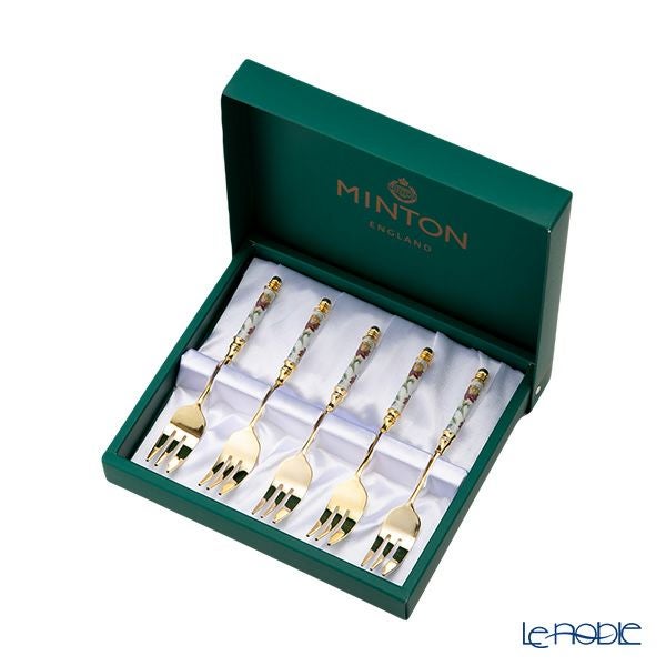 ミントン ハドンホール ケーキフォーク 5本セット HH002G-CF