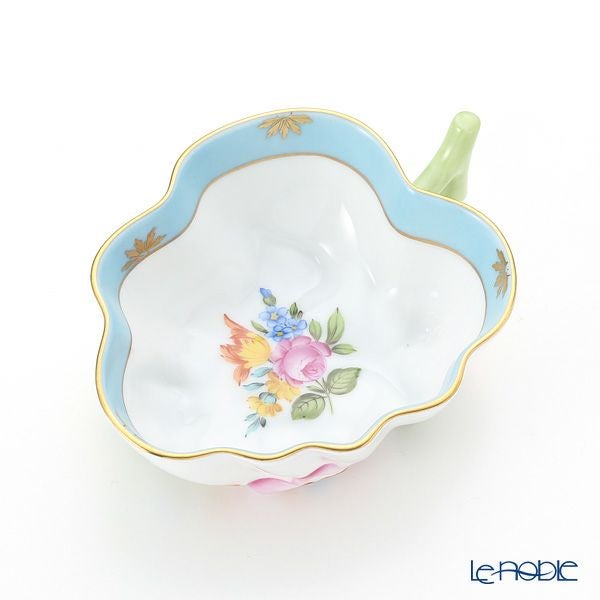 ヘレンド (HEREND) ローズチューリップ ブルー RTFB 02492-0-00 オープンシュガー 10.5cm