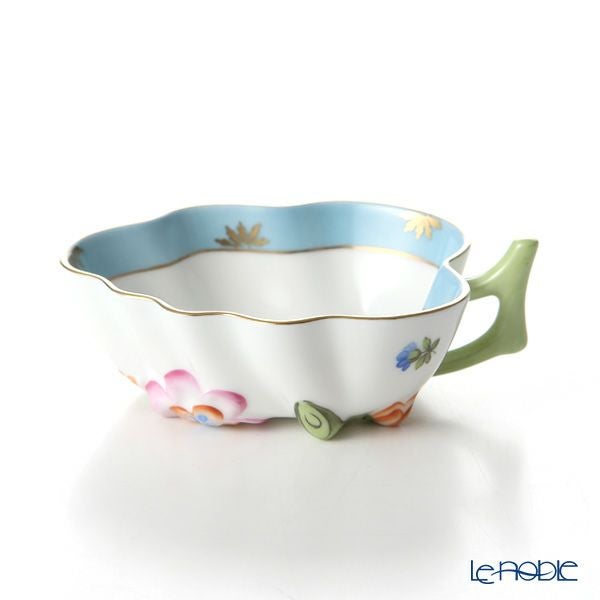 ヘレンド (HEREND) ローズチューリップ ブルー RTFB 02492-0-00 オープンシュガー 10.5cm