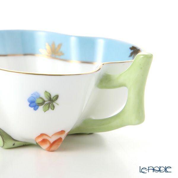 ヘレンド (HEREND) ローズチューリップ ブルー RTFB 02492-0-00 オープンシュガー 10.5cm