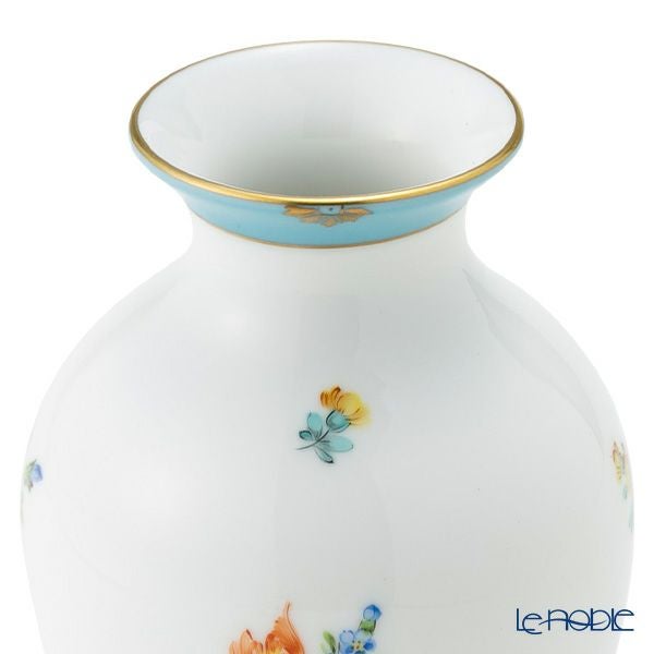 ヘレンド (HEREND) ローズチューリップ ブルー RTFB ベース 14cm 07003-0-00