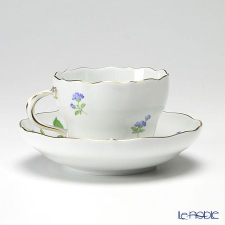 マイセン（Meissen） ベーシックフラワー（一つ花） 030110／00582／13 コーヒーカップ＆ソーサー 200ml Motiv No.13 野バラ