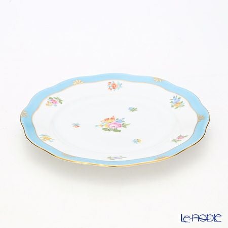 ヘレンド (HEREND) ローズチューリップ ブルー RTFB 20517-0-00 プレート 19cm
